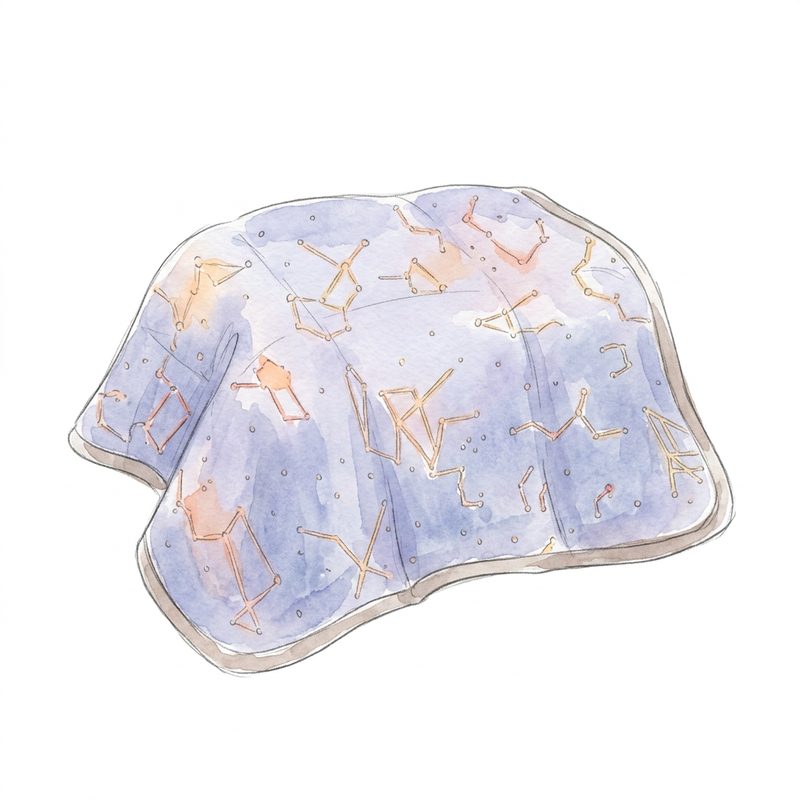 Florensi Weighted Lap Pad 3 lb – Blue Constellations – Portable Comfort Blanket – Soft Florensi Weighted Lap Pad 3 lb – Blue Constellations – Portable Comfort Blanket – Soft — hand-drawn illustration of sensory tool