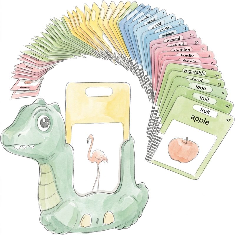 ALSOLIFE Communication Cards for Nonverbal Kids- 52 Flash Cards with Water Proof Album ALSOLIFE Communication Cards for Nonverbal Kids- 52 Flash Cards with Water Proof Album — hand-drawn illustration of sensory tool